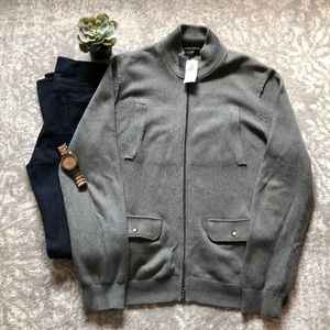 Brand new MENS Banana Republic sweater jacket